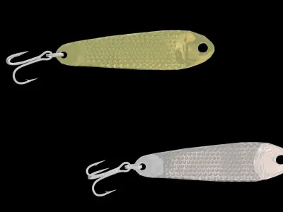 Fishing Spoon 3D model