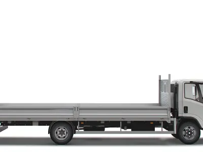 Isuzu Elf Rigid body truck 2021 3D model