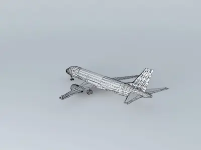 FlyRoyal Embraer 190 Free 3D model