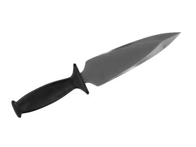 battle knife v16 3D model