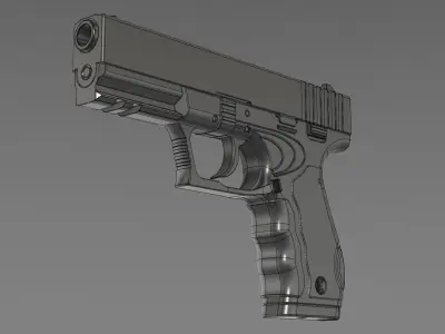 Pistol Safari ST Free 3D model
