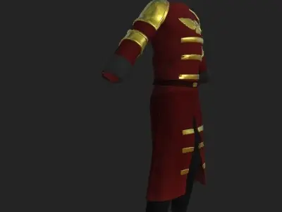 Vostroyan Firstborn Clothes 3D model