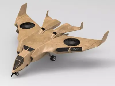 Scout Spaceship 3D model