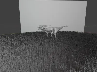 TRI reptile dinosaur 3D model