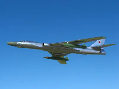 Tu-16 K-10 Badger C 3D model