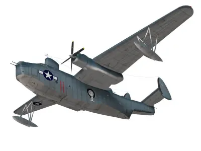 Martin PBM 5A mariner 3D model