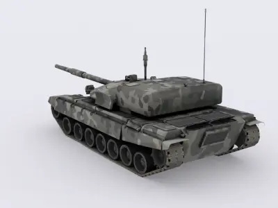 Black Eagle Low-poly 3D model