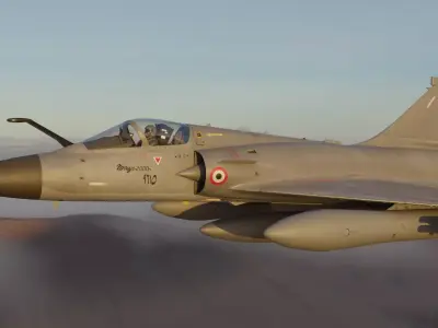 Dassault Mirage 2000 - Egyptian Air Force 3D model