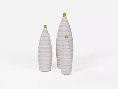 Free Vases Free low-poly 3D model