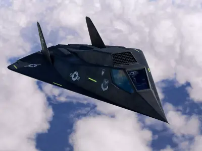 Northrop XST Stealth Demonstrator 3D model