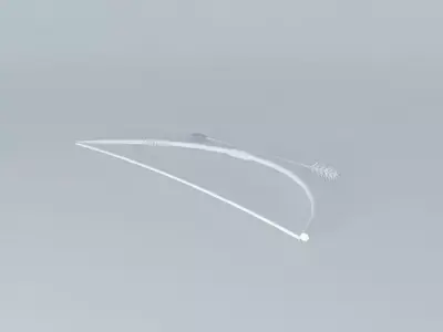 arco e flecha arc and arrow Free 3D model