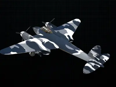 de Havilland Mosquito 3D model