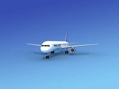Boeing 757-300 Thomas Cook 1 3D model
