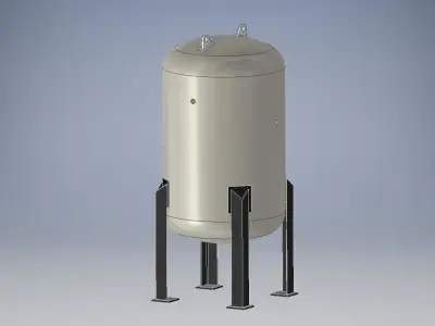 Industrial Tank 3D model