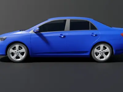 Toyota Corolla Free 3D model