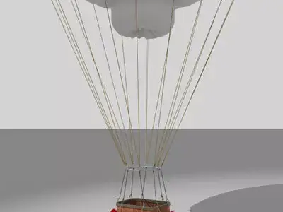 Balloon gas 3D model