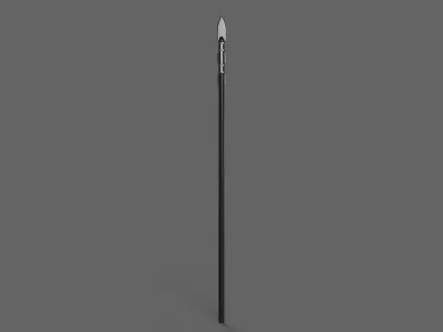 PBR Spear V1a Low-poly 3D model