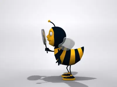Bee Character 3D model