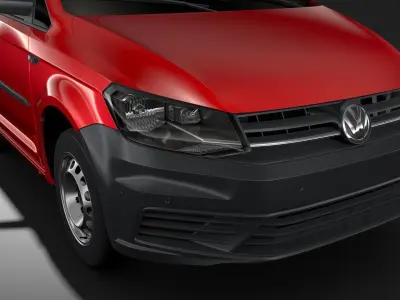 Volkswagen Caddy OneManVan 2017 3D model
