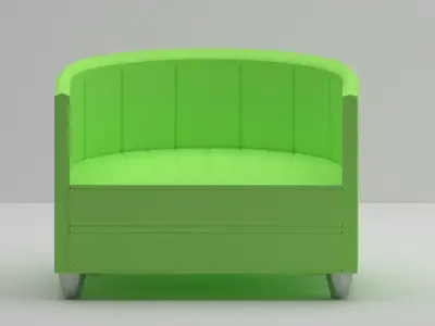 Modern Armchair Free 3D model shop