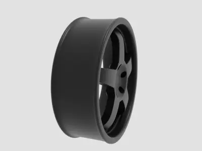 hamann hm2 car tire 3D model