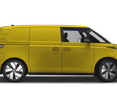VW ID Buzz Cargo 2RD 2023 3D model