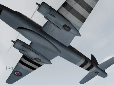 Vickers Warwick ASR-1 3D model