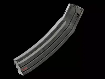 Surefire MAG5-60 Low-poly 3D model