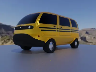 Danfo 3D Textured Model 3D model