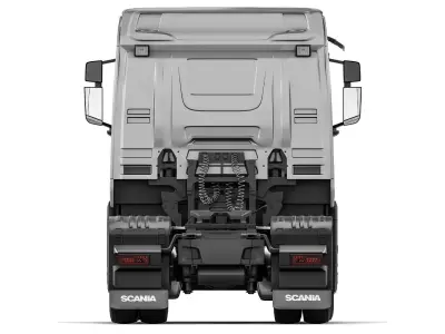 Truck R580 6x4 2019 3D model