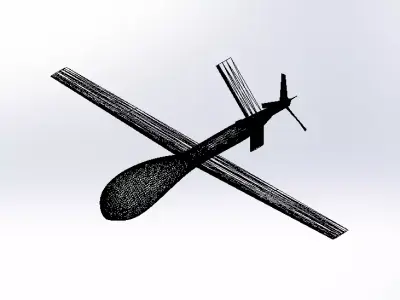 Modern warfare UAV Type-009 Atomic Reaper 3D model