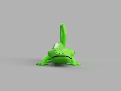 Chameleon 3D model