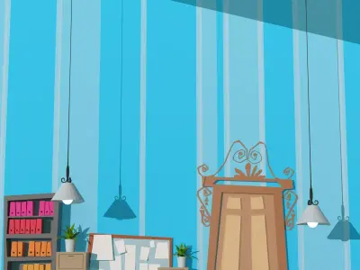 Secretary Room 3D model