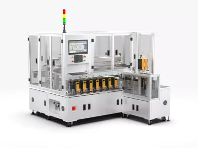 Fully Automatic 18650 Battery Sorting Machine 3D model