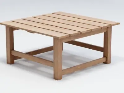 Mirror Lake Garden Table 3D model
