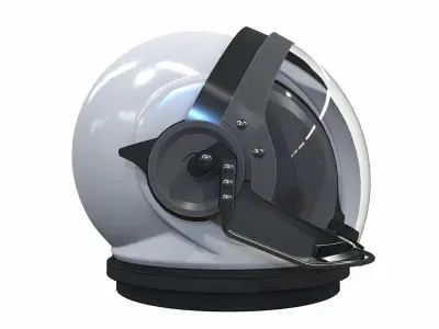 Astronaut space helmet sp-5 3D model