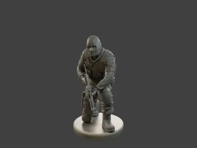 CzechSlovak Police Tactical Unit CPTU2 004 3D print model