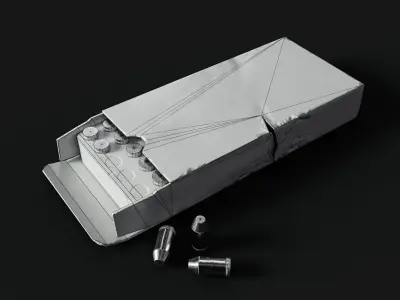 Handgun ammo - Resident evil 2 remake Free low-poly 3D model