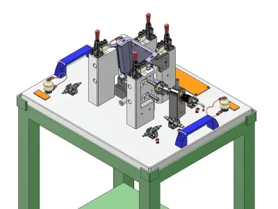 Checking Fixture-Interior Car Part 3D model