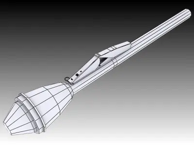 Panzerfaust 60 100 3D model