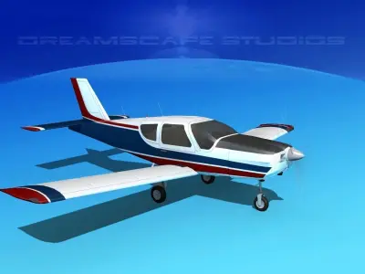 Socata TB-20 Trinidad V10 3D model
