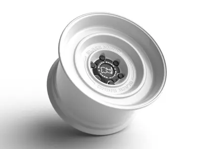 Black Rhino Solid Gloss White 3D model