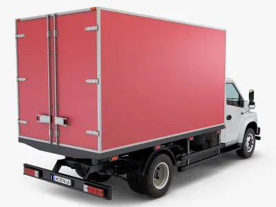 Truck Box v 2 3D model