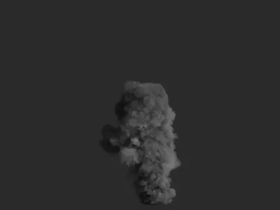 3D Smoke Animation 3D model