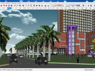 Sketchup Office building G3 3D model