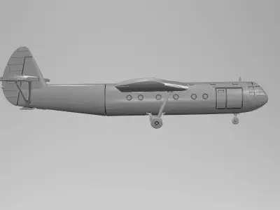 Horsa MkI Airspeed AS 51 3D print model