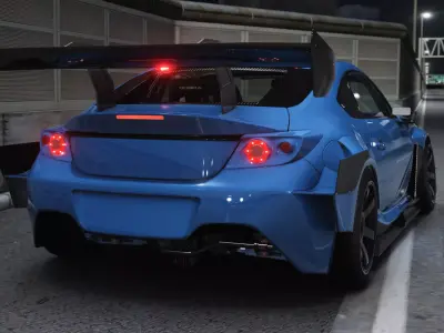 SARD Taillights for Toyota GR86 Low-poly 3D model