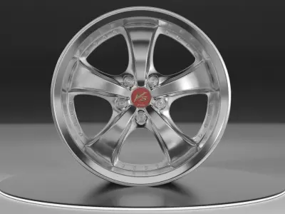 WORK VS-KF Low-poly 3D model