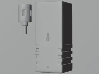 Dental Rotor Core for Medical High Quality 3D Model Low-poly 3D model