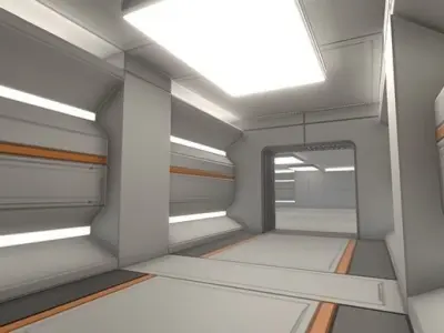 3D Scifi Kit Starter Kit Free low-poly 3D model